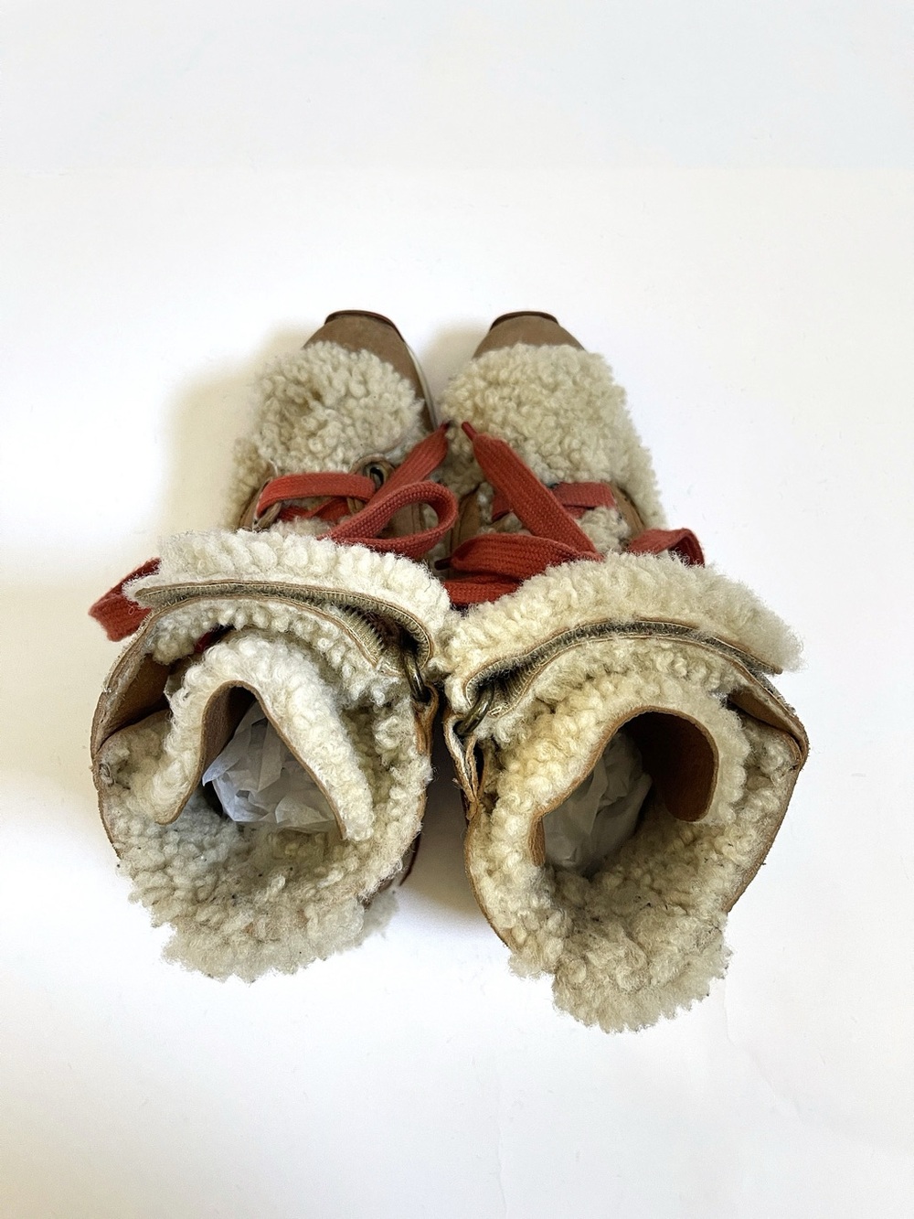 Vivienne Westwood 3 Tongue Shearling Trainer Sneakers AW16 US 7 - Picture 13 of 15